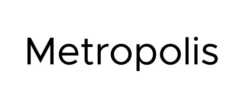 Metropolis tipografía