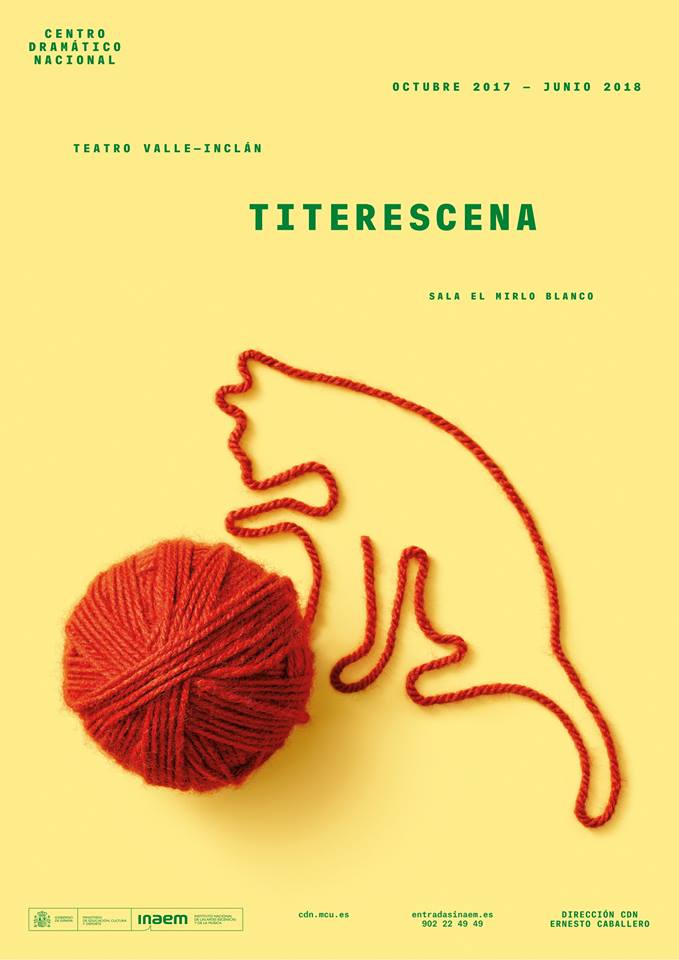 Cartel de teatro Titerescena