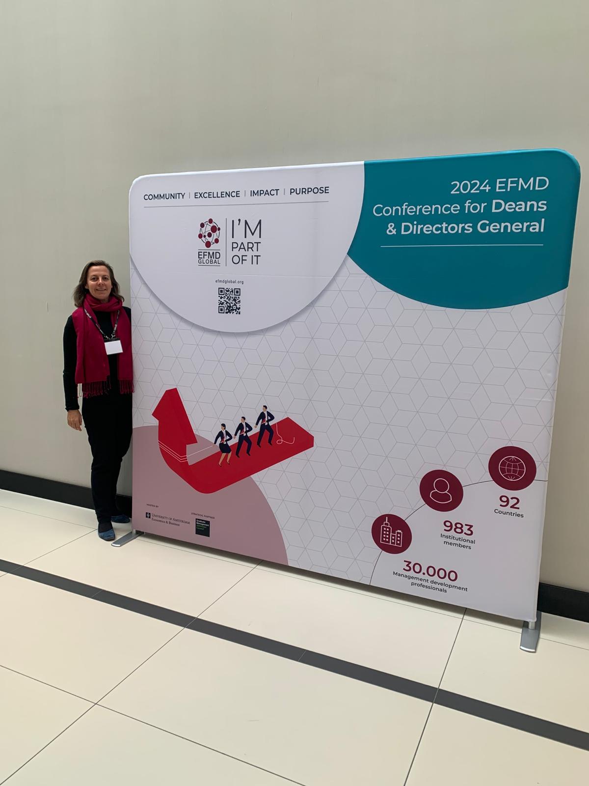 La Dra. Casilda Güell, decana de ESDESIGN, participa por séptima vez en la EFMD Deans Conference