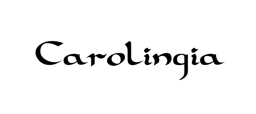 Tipografía Carolingia