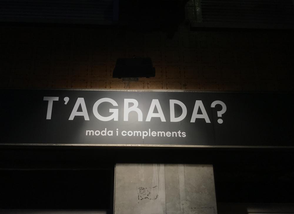 T'agrada_escaparate