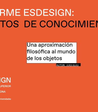 Informe ESDESIGN: Objetos de conocimiento