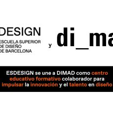 ESDESIGN se une a DIMAD como centro formativo colaborador para impulsar la innovación y el talento en diseño