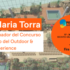 La docente de ESDESIGN Rosa María Torra diseña el espacio protagonista de Piscina Barcelona 2025