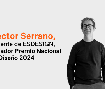 Premio Nacional de Diseño 2024 para Héctor Serrano, docente de ESDESIGN