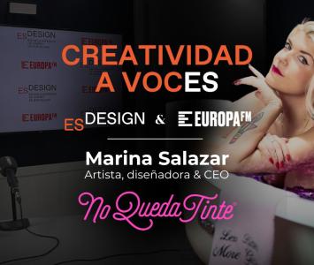 Marina Salazar sacude el arte y el diseño en el nuevo episodio de "Creatividad a Voces"