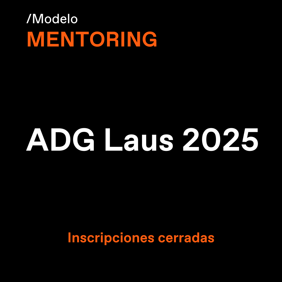 ADG LAUS 2025 - incripciones cerradas
