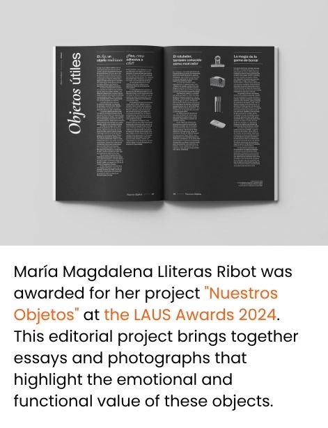 María Magdalena Lliteras Ribot, awarded at the LAUS Awards 2024
