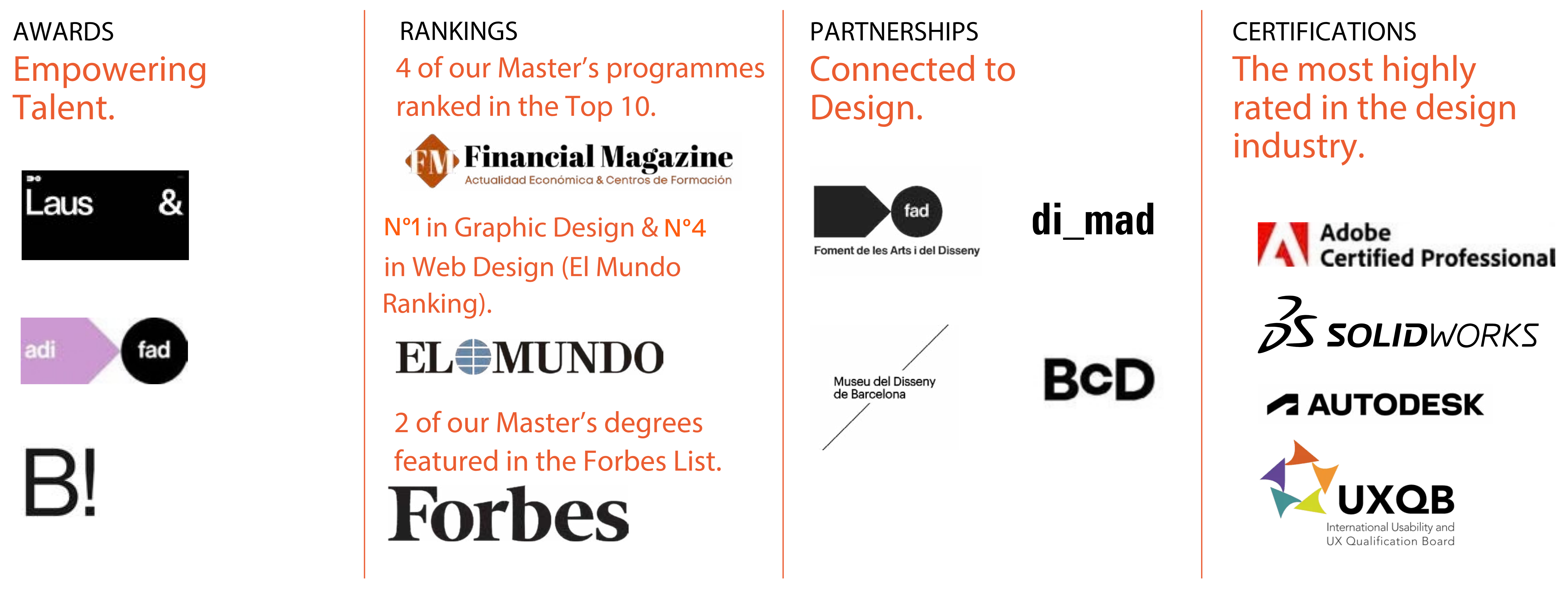 reconocimientos - about us