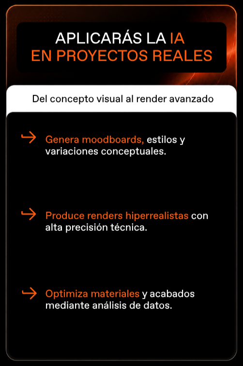Descubre los objetivos de aprender herramientas de IA del Máster en Decoración de Interiores