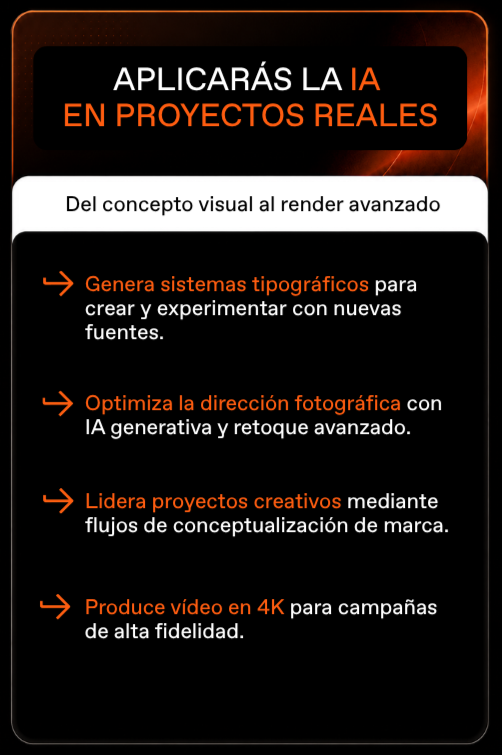 Descubre los objetivos de aprender herramientas de IA del Máster en Diseño y Dirección de Arte