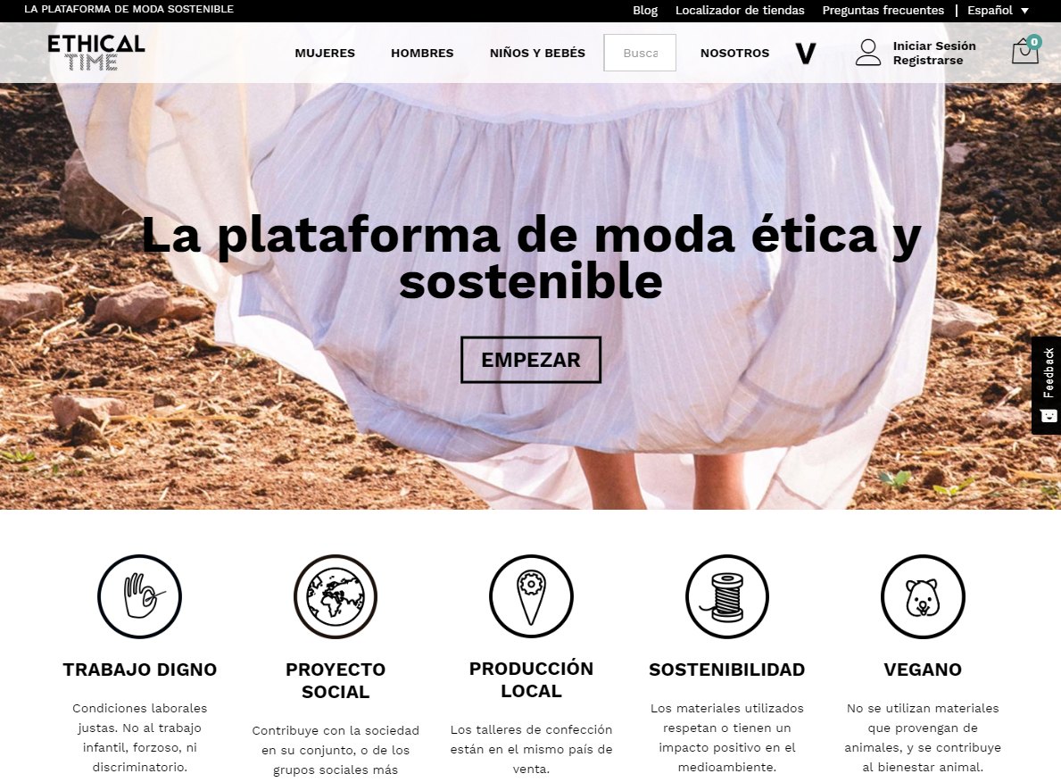 Un App para vestir con sentido, Ethical Time 