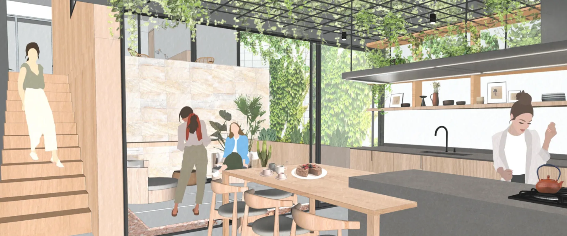 PROYECTO CASA A – VIVIENDA COMPARTIDA