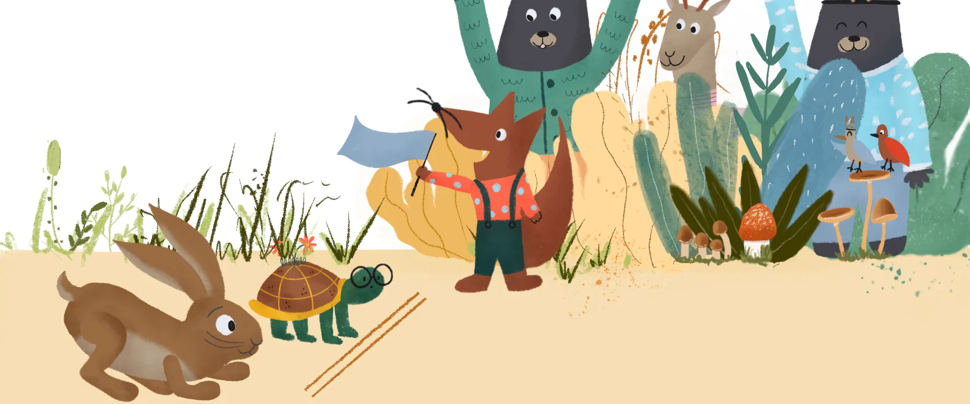 La Liebre y La Tortuga