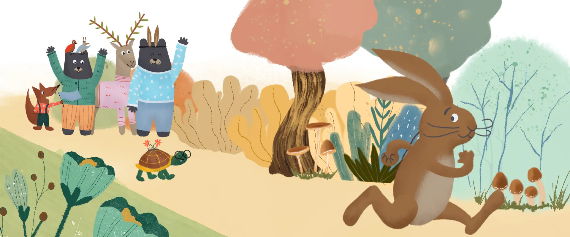 La Liebre y La Tortuga