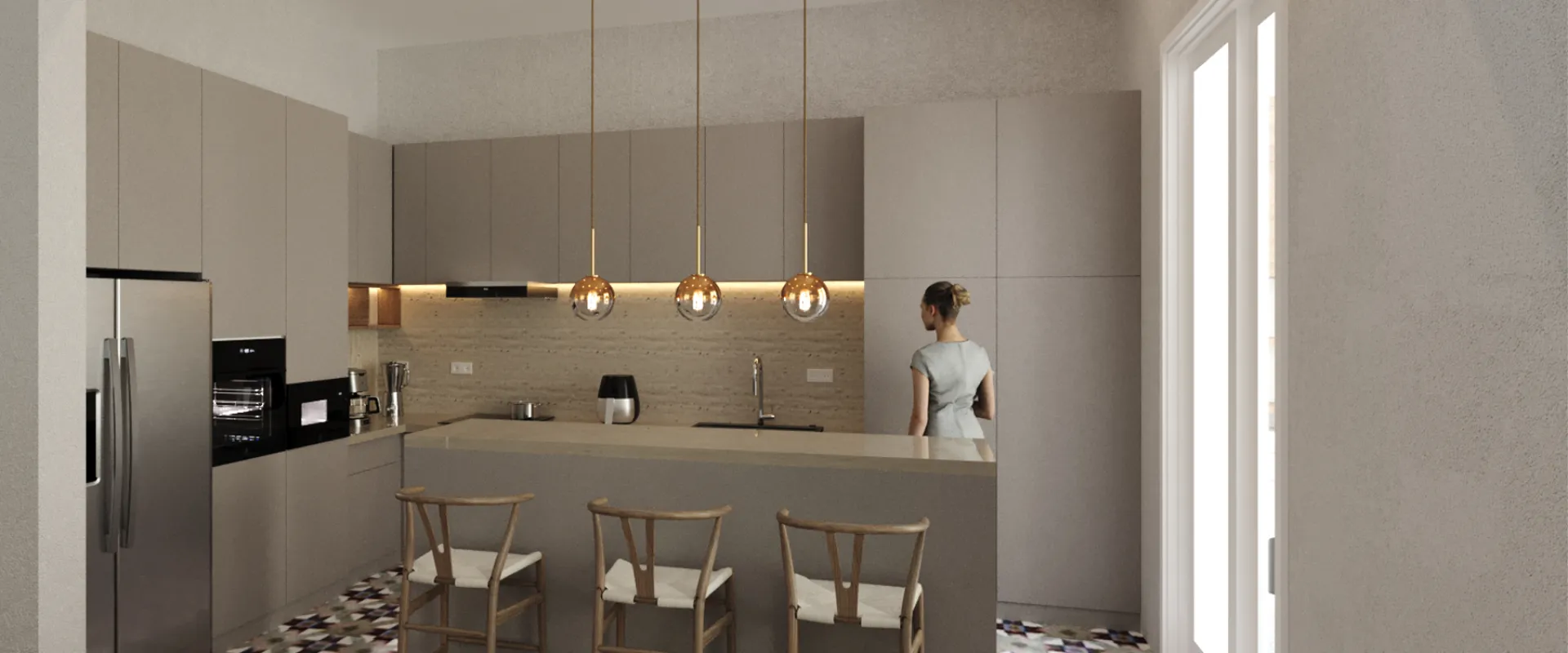 3. COCINA_Piso Eixample