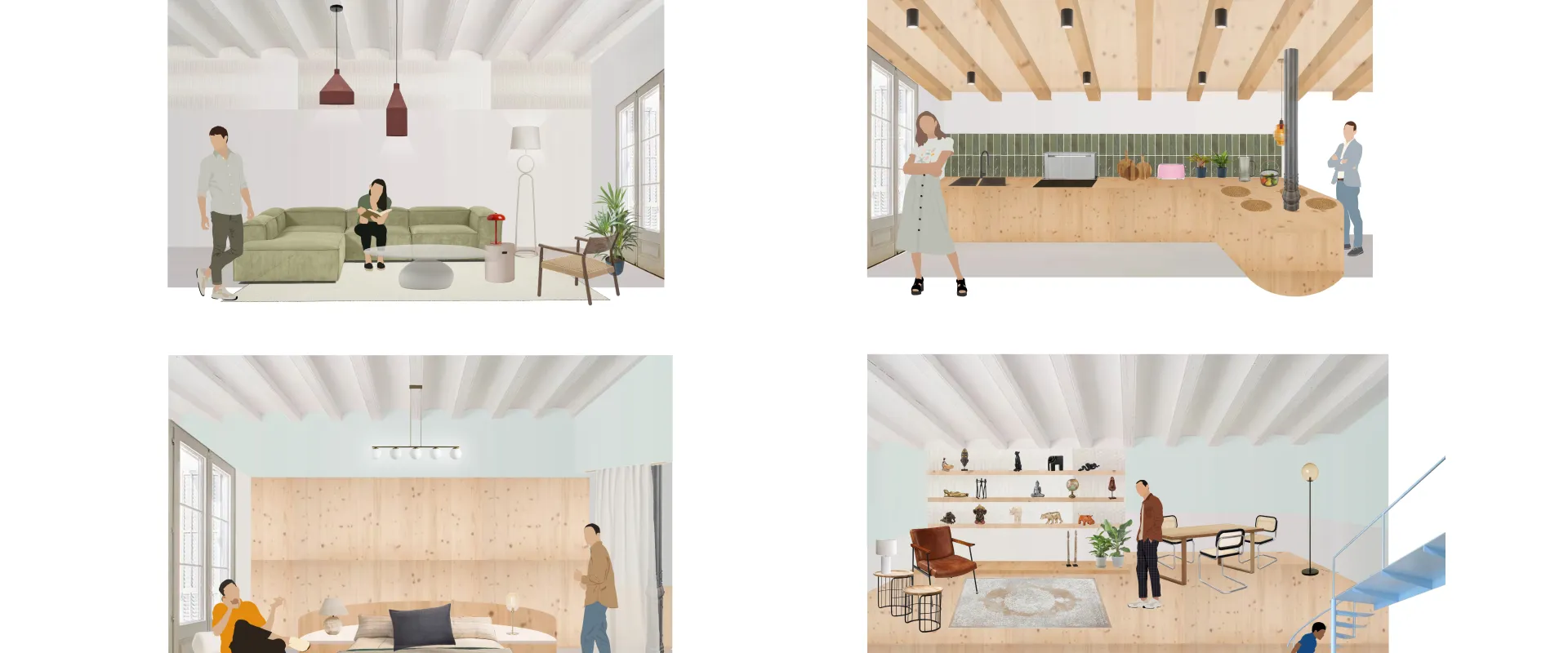 Recorrido semicircular