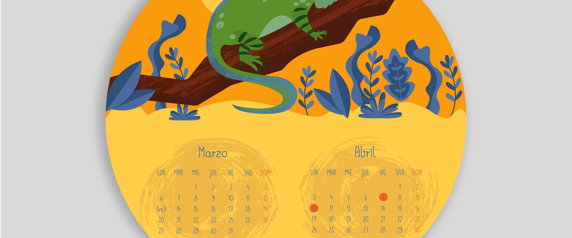 Personajes de Latinoamérica - Calendario 2023 