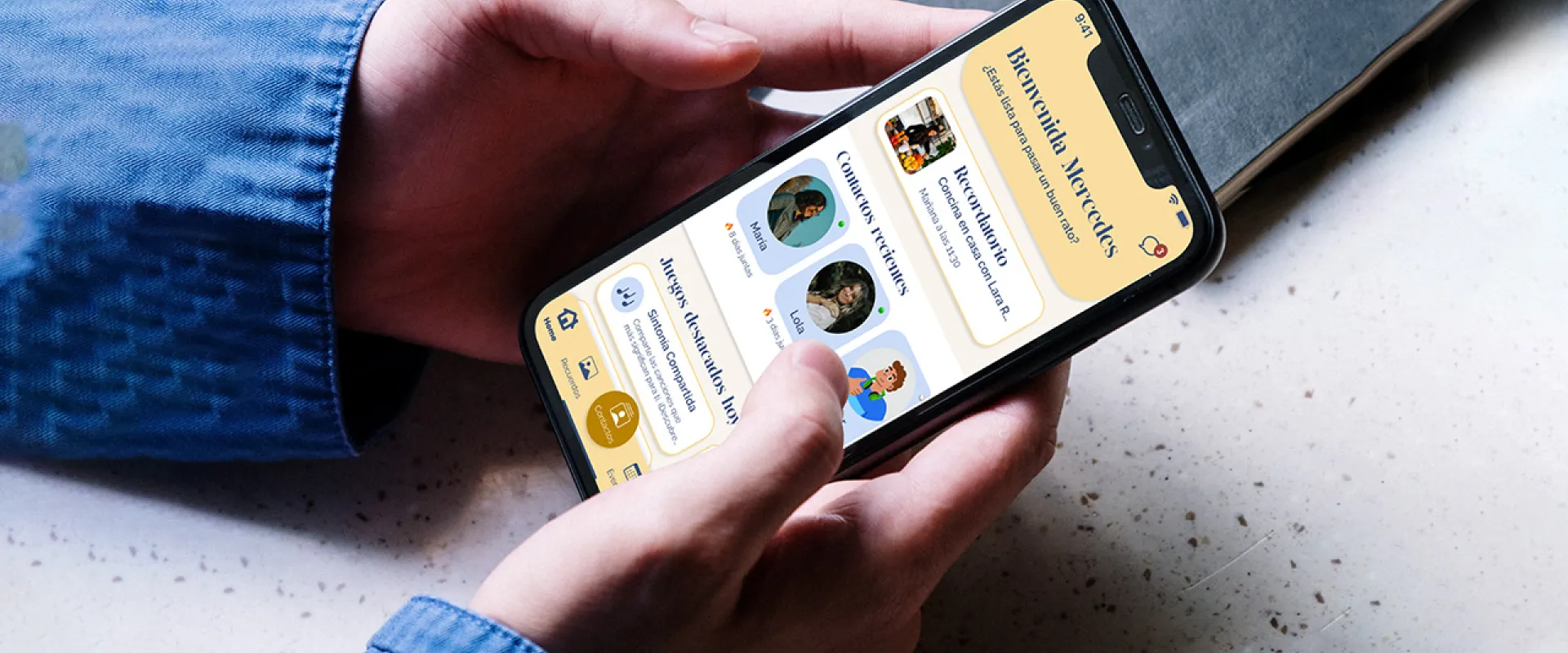 "Diseño de una aplicación para combatir la soledad"