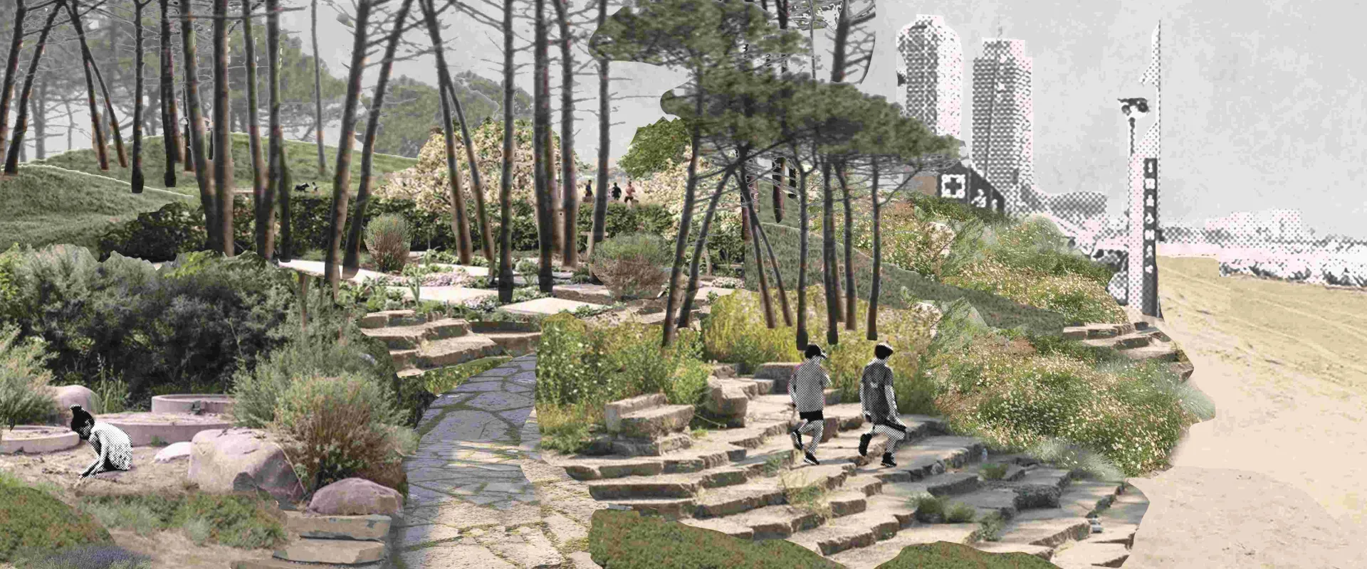 Parque Olas de la Mar Bella 3