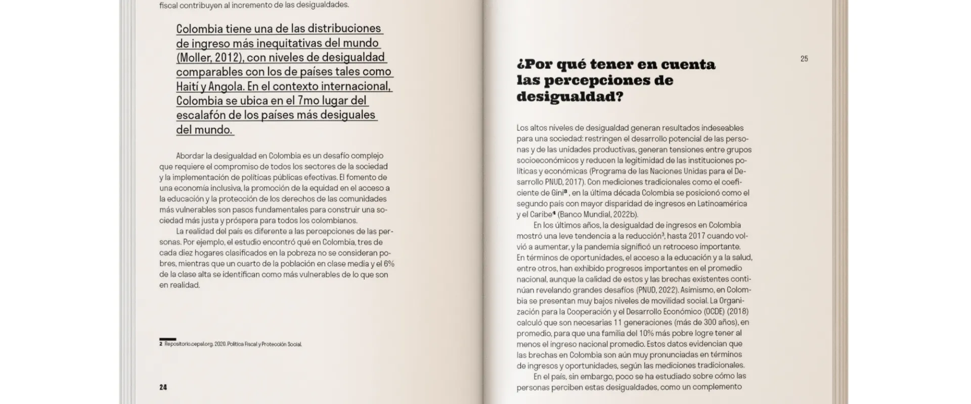 Tipologías de la desigualdad