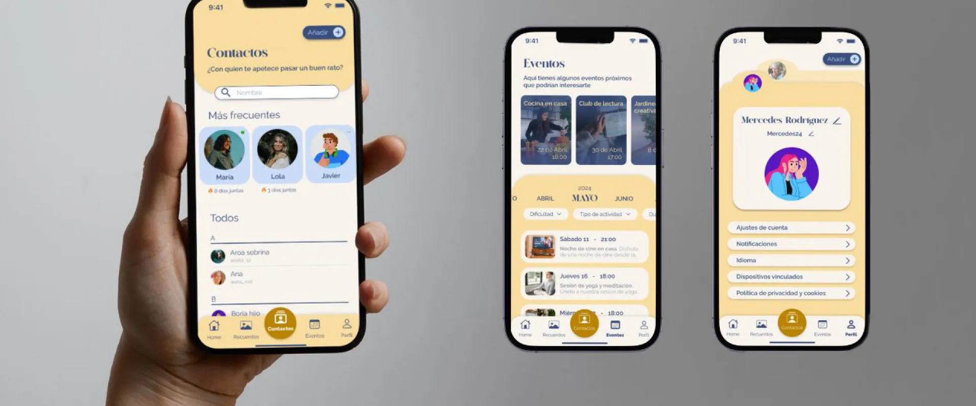 "Diseño de una aplicación para combatir la soledad"