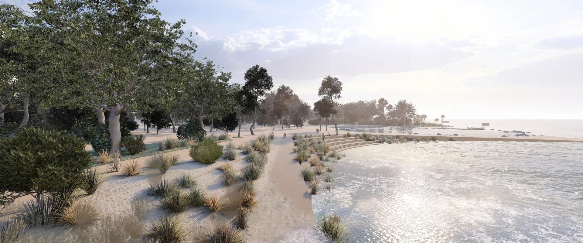 Cinturón forestal + Cinturón costero