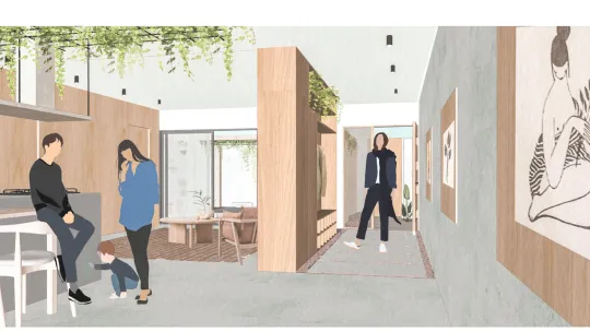 PROYECTO CASA A – VIVIENDA COMPARTIDA