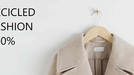 Moda sostenible 100% reciclada