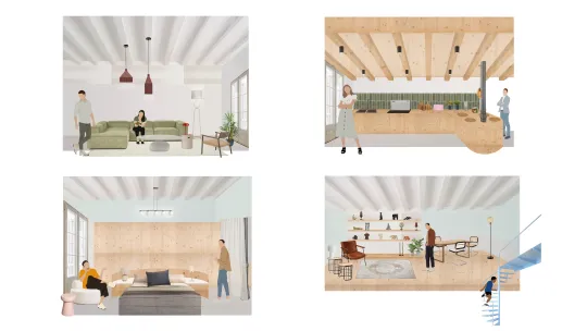 Recorrido semicircular