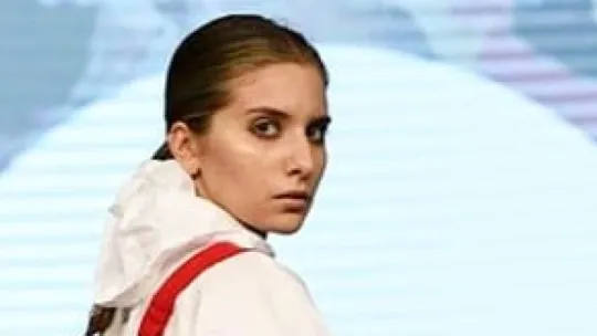 La colección Infinito, de la exalumna Luciana Manfredi, desfila en Argentina