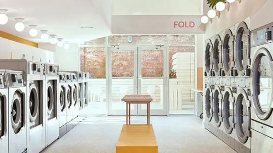 Lavandería chic-sostenible