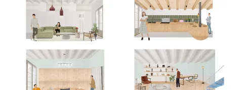 Recorrido semicircular