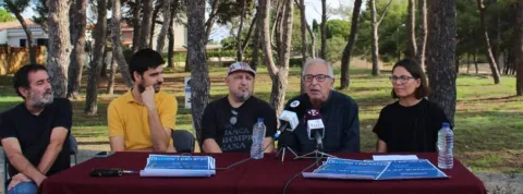 De izquierda a derecha: Sergi Opisso, Jordi Molinera, Oscar Guayabero, Jaume Pujagut y Gemma Maymó. Fuente: Gráffica