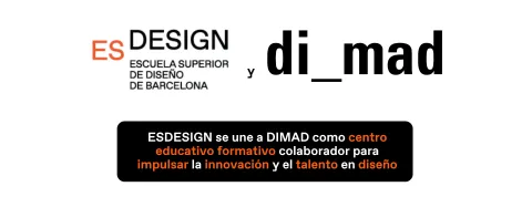 ESDESIGN se une a DIMAD como centro formativo colaborador para impulsar la innovación y el talento en diseño