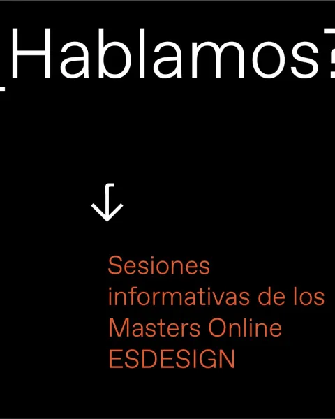 Sesiones informativas de los Masters Online de ESDESIGN