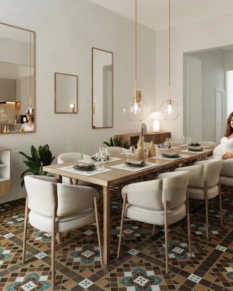 COMEDOR_Piso en el Eixample