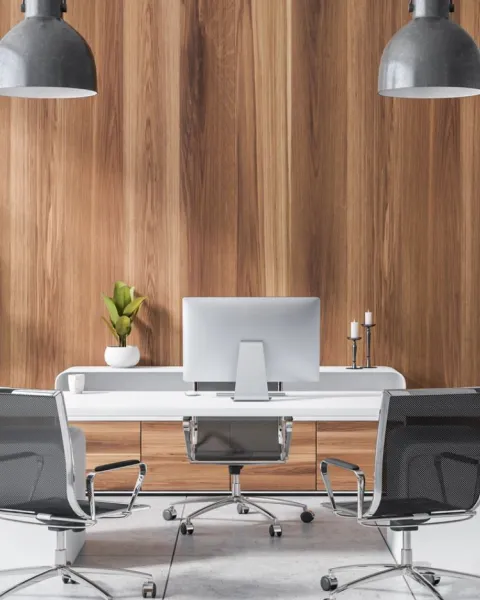 Tendencias de diseño de interiores minimalistas banner