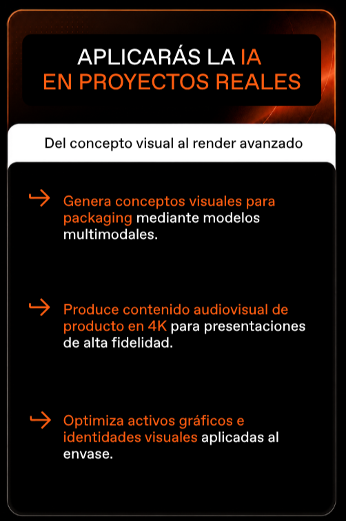Descubre los objetivos de aprender las herramientas de IA de nuestro Máster en Packaging e Identidad Visual Descubre los objetivos de aprender las herramientas de IA de nuestro Máster en Packaging e Identidad Visual