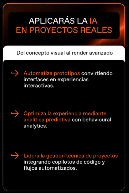 Descubre los objetivos de aprender las herramientas de IA de nuestro Diseño Web Multidispositivo: UX/UY
