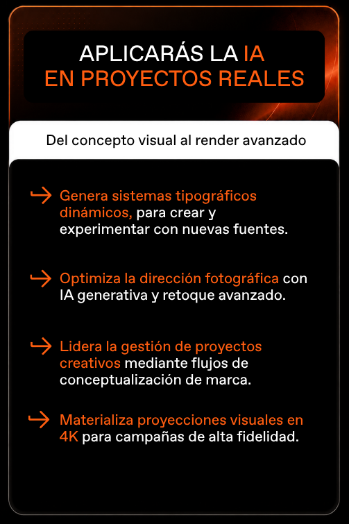 Descubre los objetivos de aprender herramientas de IA del Máster en Diseño y Dirección de Arte