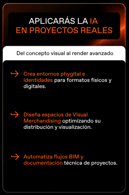 Descubre los objetivos de aprender herramientas de IA del Máster en Retail Design & Visual Merchandising