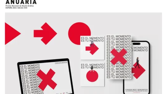 Fernando Navarro, director de arte y exalumno de ESDESIGN, ganador del Oro en los Premios Nacionales de Diseño ANUARIA 23