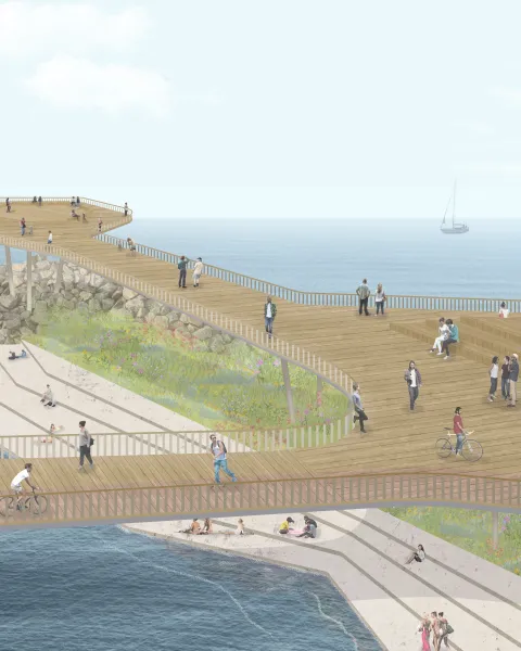 Jardines de la Mar Bella gana esta edición de los Premios TFM 2023 de ESDESIGN