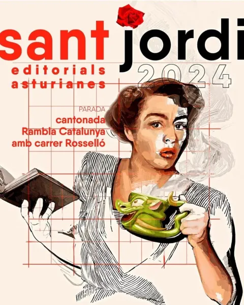 ESDESIGN celebra el debut editorial de Eva Rami en la jornada de Sant Jordi en Barcelona