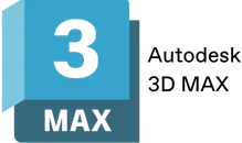 Autodesk 3D MAX - Brand + text