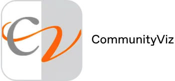 CommunityViz - Brand + Text