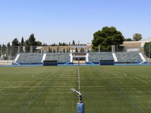 Gradería del polideportivo